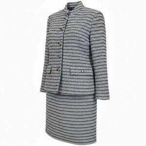 St. John Collection by Marie Gray 2-Pce Skirt Suit, Size 6 Jacket /Size 10 Skirt